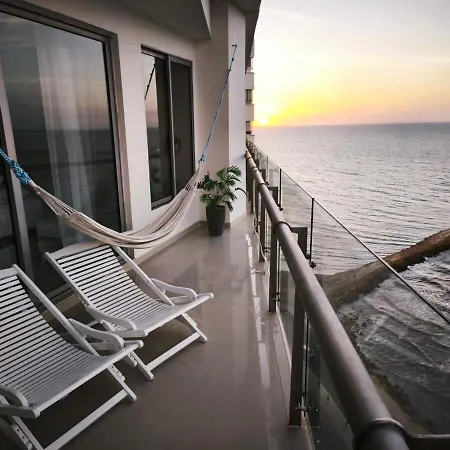 Luxury Oceanfront, Vista Infinita Al Caribe * Cartagena