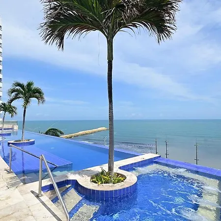 Luxury Oceanfront, Vista Infinita Al Caribe Apartamento Cartagena