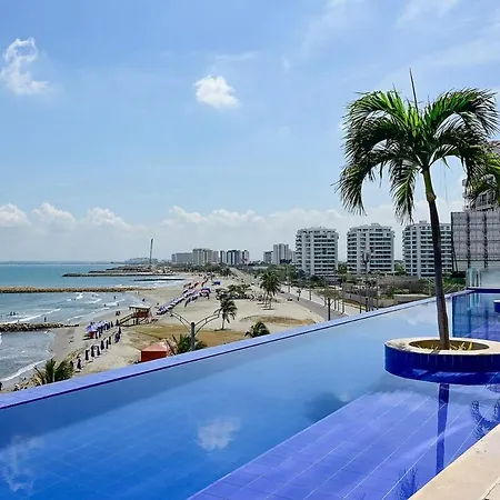 Apartamento Luxury Oceanfront, Vista Infinita Al Caribe *